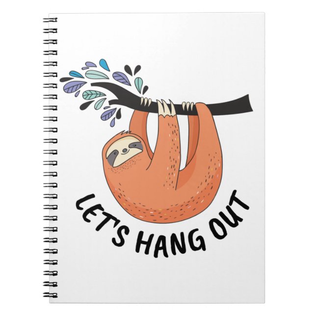 Cuaderno Sloth aguantemos (Frente)