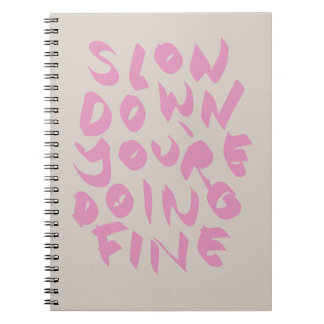 CUADERNO SLOW DOWN