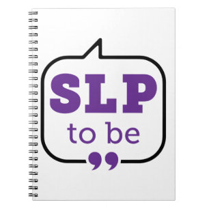 Cuaderno SLP será un futuro patólogo del lenguaje de voz