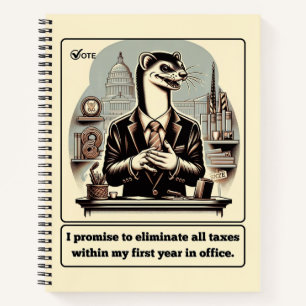 Cuaderno Sly Deals: El ingenioso político de Weasel