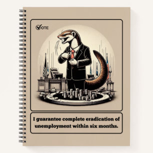 Cuaderno Sly Deals: El ingenioso político de Weasel