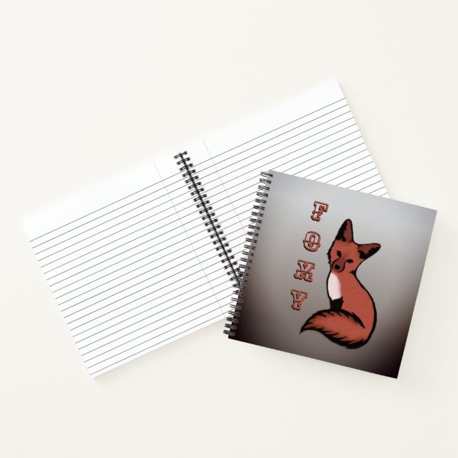 Cuaderno Sly Red Foxy Fox (Interior)