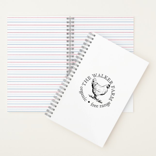 Cuaderno Small Farm Business Promotional Logo (Interior)