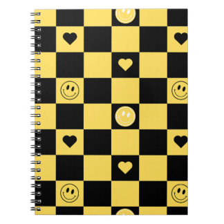 Cuaderno Smile black and yellow