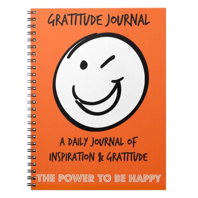CUADERNO SMILEY FACE GRATITUDE JOURNAL (Frente)
