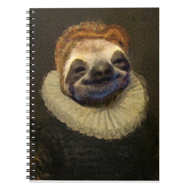 Cuaderno Smiling Sloth Notebook (Frente)