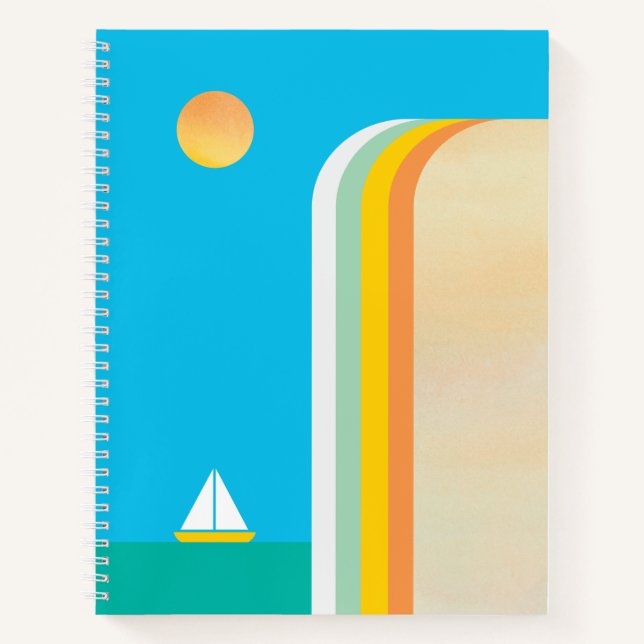 Cuaderno Smooth Sailin Spiral Notebook (Anverso)