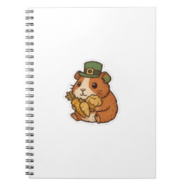 Cuaderno Snack Lover Guinea Pig St.Patrick's Day