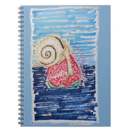 Cuaderno Snail on the Strawberry