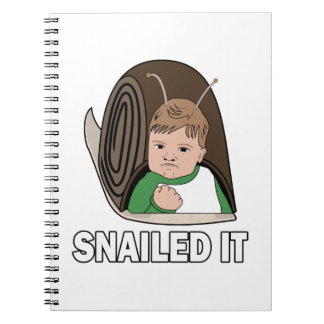 Cuaderno Snailed él