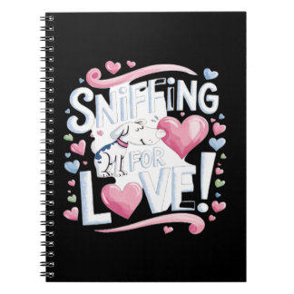 Cuaderno ¡Sniffing por amor! Perro