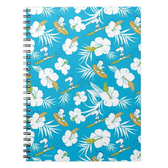 Cuaderno Snoopy Brooklyn Beach Pattern (Frente)