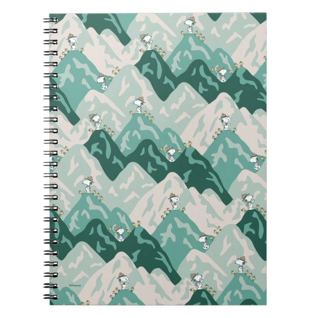 Cuaderno Snoopy Great Outdoors Pattern (Frente)