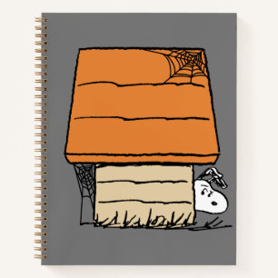 Cuaderno Snoopy Halloween Spider Web Doghouse