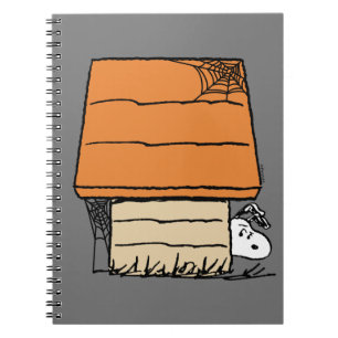 Cuaderno Snoopy Halloween Spider Web Doghouse