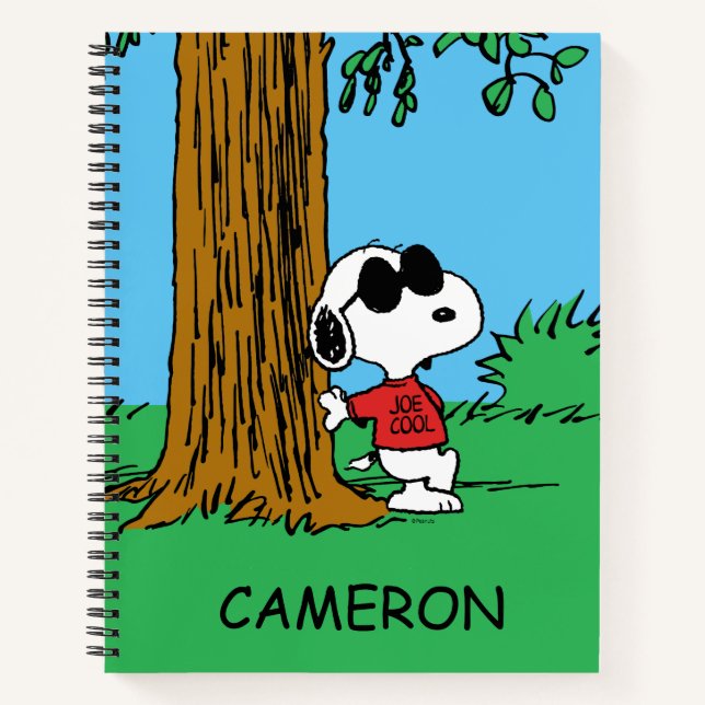 Cuaderno Snoopy "Joe Guay" (Anverso)