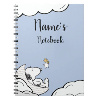 Cuaderno Snoopy Note Book Name Title