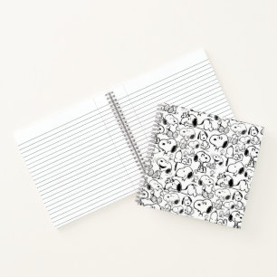 Cuaderno Snoopy Smile Giggle Laugh Pattern