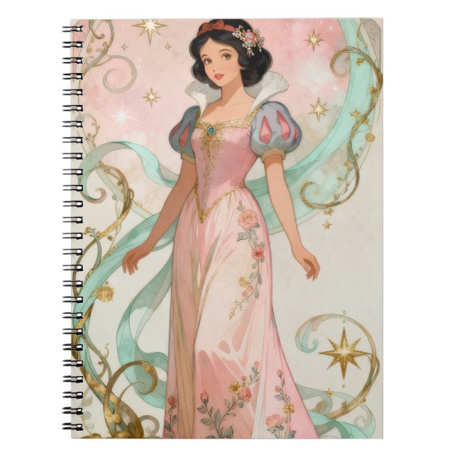 Cuaderno Snow White Art Nouveau (Frente)
