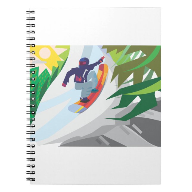 Cuaderno Snowboard (Frente)