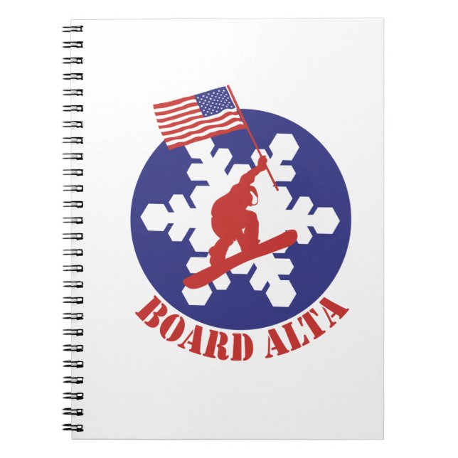 Cuaderno Snowboard Alta (Frente)