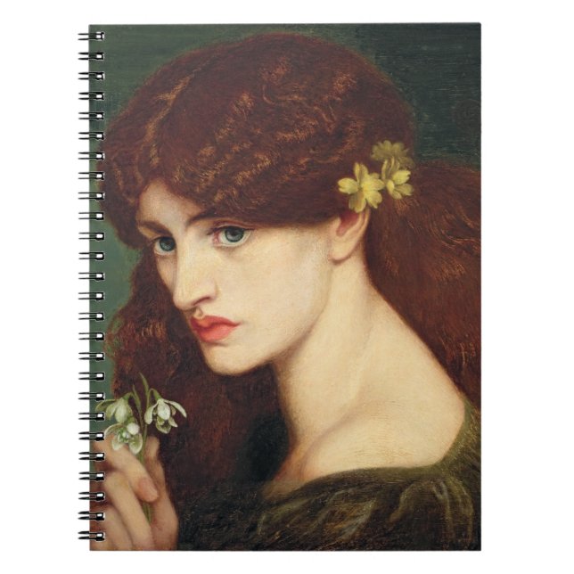 Cuaderno Snowdrops, 1873 (aceite en lona) (Frente)