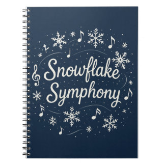 Cuaderno Snowflake Symphony 