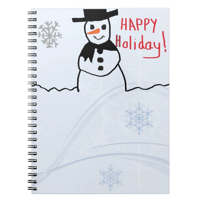 Cuaderno Snowman (Frente)