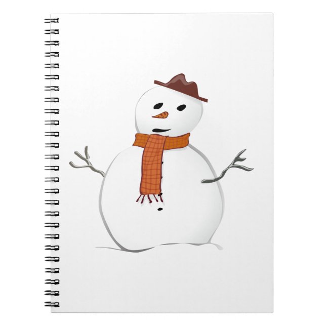 Cuaderno Snowman (Frente)