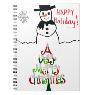 Cuaderno Snowman