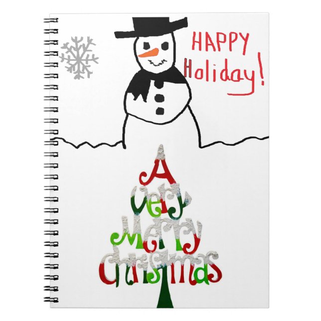 Cuaderno Snowman (Frente)