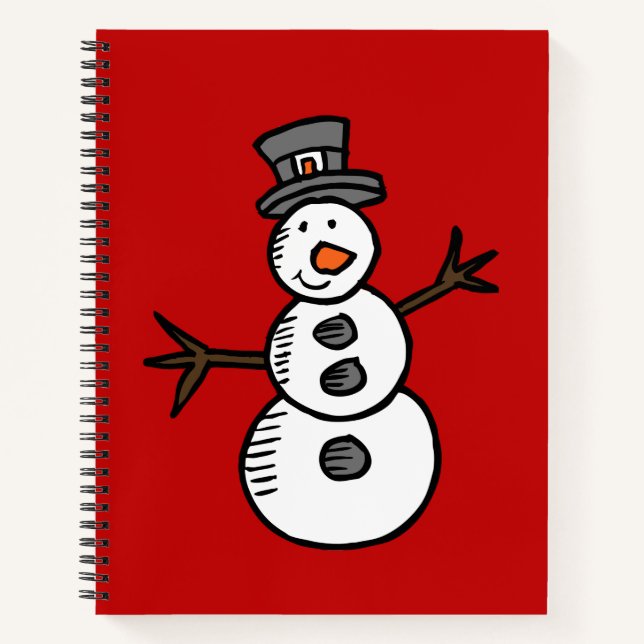 Cuaderno Snowman (Anverso)