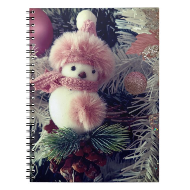 Cuaderno Snowman Christmas Notebook (Frente)