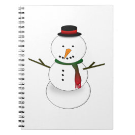 Cuaderno Snowman Notebook