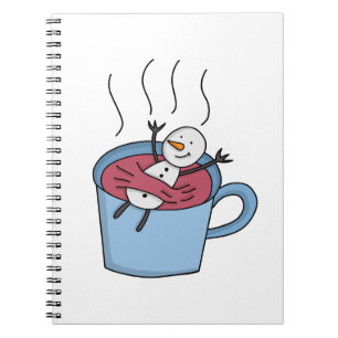 Cuaderno Snowman Tea Coffee