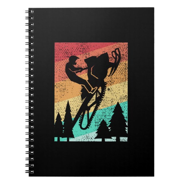 Cuaderno Snowmobiling Snowmobilie (Frente)
