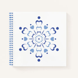 Cuaderno Snowy Heartburst