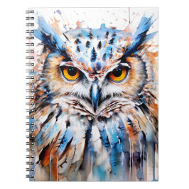 Cuaderno Snowy Owl | Diario de bloc de notas