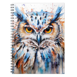 Cuaderno Snowy Owl   Diario de bloc de notas