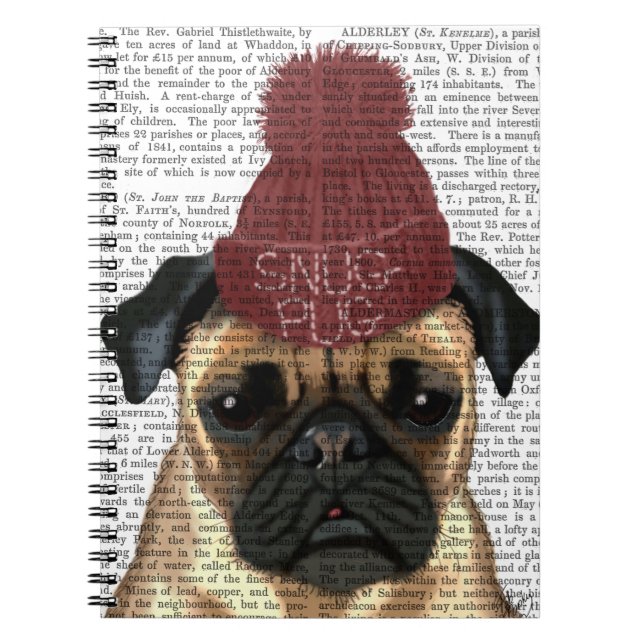 Cuaderno Snug Pug (Frente)