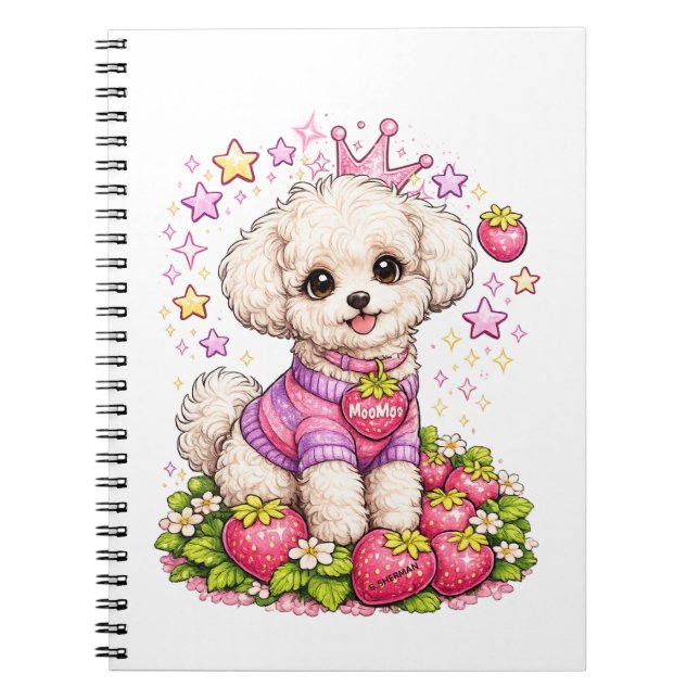 Cuaderno So Blessed™ StarBerry & MooMoo | Jeremías 17:7 KJV (Frente)