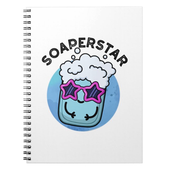 Cuaderno Soaperstar Divertido Superestrella Jabón Chiste (Frente)