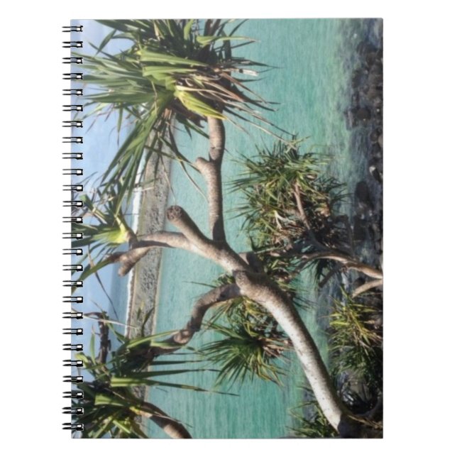 Cuaderno Sobre el bloc de notas del Beach Spiral (Frente)