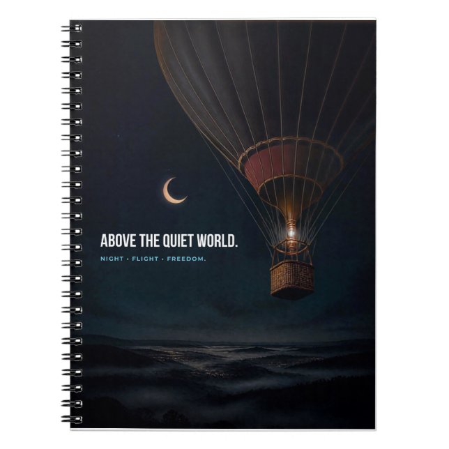 Cuaderno Sobre el mundo tranquilo. (Frente)