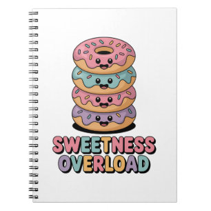 Cuaderno Sobrecarga de Dulzura   Niños Donut