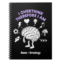 Cuaderno Sobrecreo Por Lo Tanto Que Soy Un Personalizado De