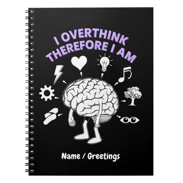 Cuaderno Sobrecreo Por Lo Tanto Que Soy Un Personalizado De (Frente)