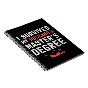 Cuaderno Sobreviví a la graduación de la maestría de mi esp