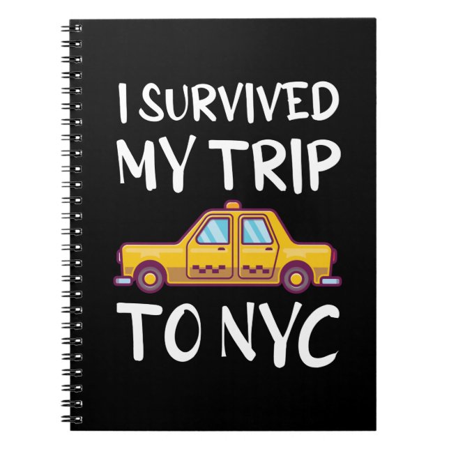 Cuaderno Sobreviví A Mi Viaje A Nueva York (Frente)
