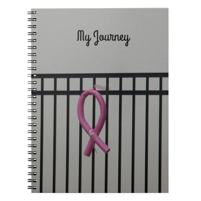 Cuaderno Sobreviviente de cáncer de mama, diario espiral de (Frente)